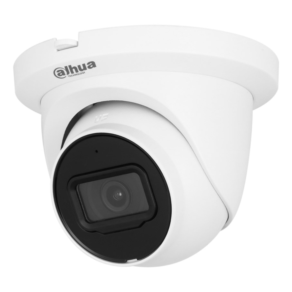 DAHUA IPC-HDW2841TM-S-0280B, 8Mpix, 2,8mm Lens, H265+, 30Mt Gece Görüşü, Dahili Mikrofon, Starlight, IP67, PoE Dome IP Kamera