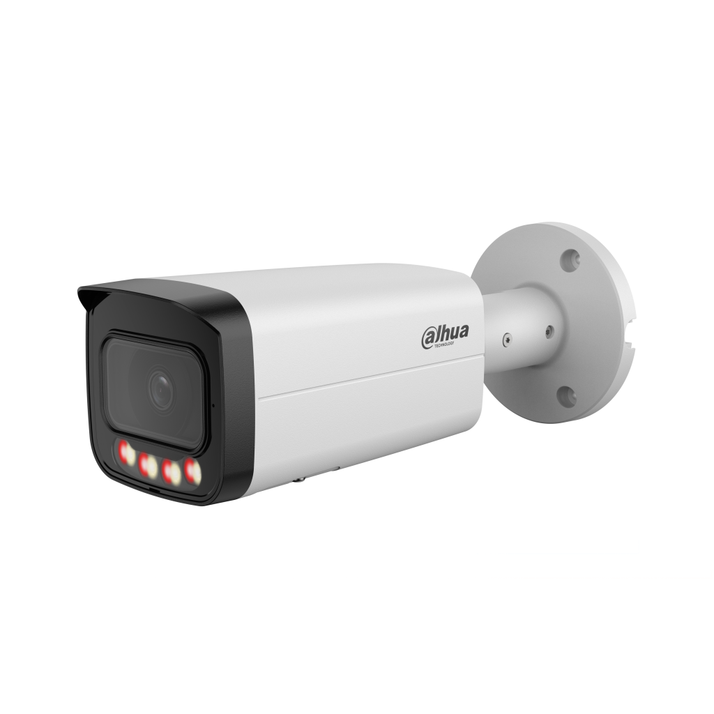 DAHUA IPC-HFW21249T-AS-IL 12Mpix, 2,8mm Lens,SD Kart, Smart Dual Light, H265+, 30Mt Gece Görüşü, IP67, Dahili Mikrofon, PoE Bullet IP Kamera