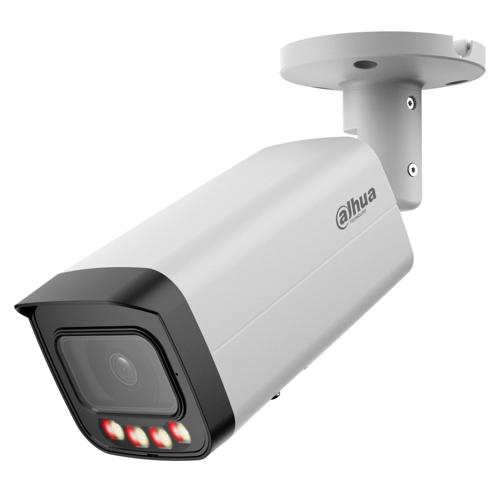 DAHUA IPC-HFW21249T-AS-IL 12Mpix, 3,6mm Lens,SD Kart, Smart Dual Light, H265+, 30Mt Gece Görüşü, IP67, Dahili Mikrofon, PoE Bullet IP Kamera (Beyaz)