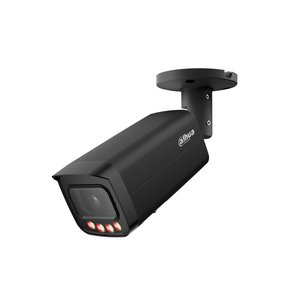 DAHUA IPC-HFW21249T-AS-IL-Black 12Mpix, 3,6mm Lens,SD Kart, Smart Dual Light, H265+, 30Mt Gece Görüşü, IP67, Dahili Mikrofon, PoE Bullet IP Kamera (Siyah)