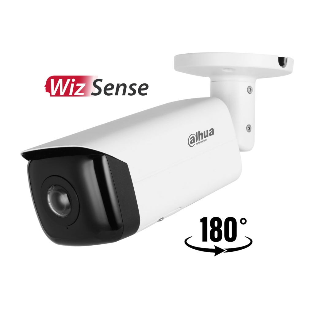 DAHUA IPC-HFW3441T-AS-P-0210B 4Mpix, 2,1mm Lens, SD Kart, Starlight, H265+, 20Mt Gece Görüşü, Dahili Mikrofon, IP67, PoE, WizSense Bullet IP Kamera