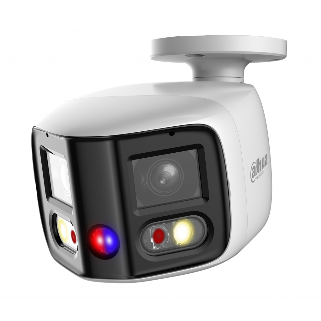 DAHUA IPC-PFW3849S-A180-AS-PV, 2X4Mpix, 2,8mm Lens,H265+, 25Mt Gece Görüşü, IP67, Dahili Mikrofon, TiOC Duo Süper Geniş Açı Bullet Ip Kamera
