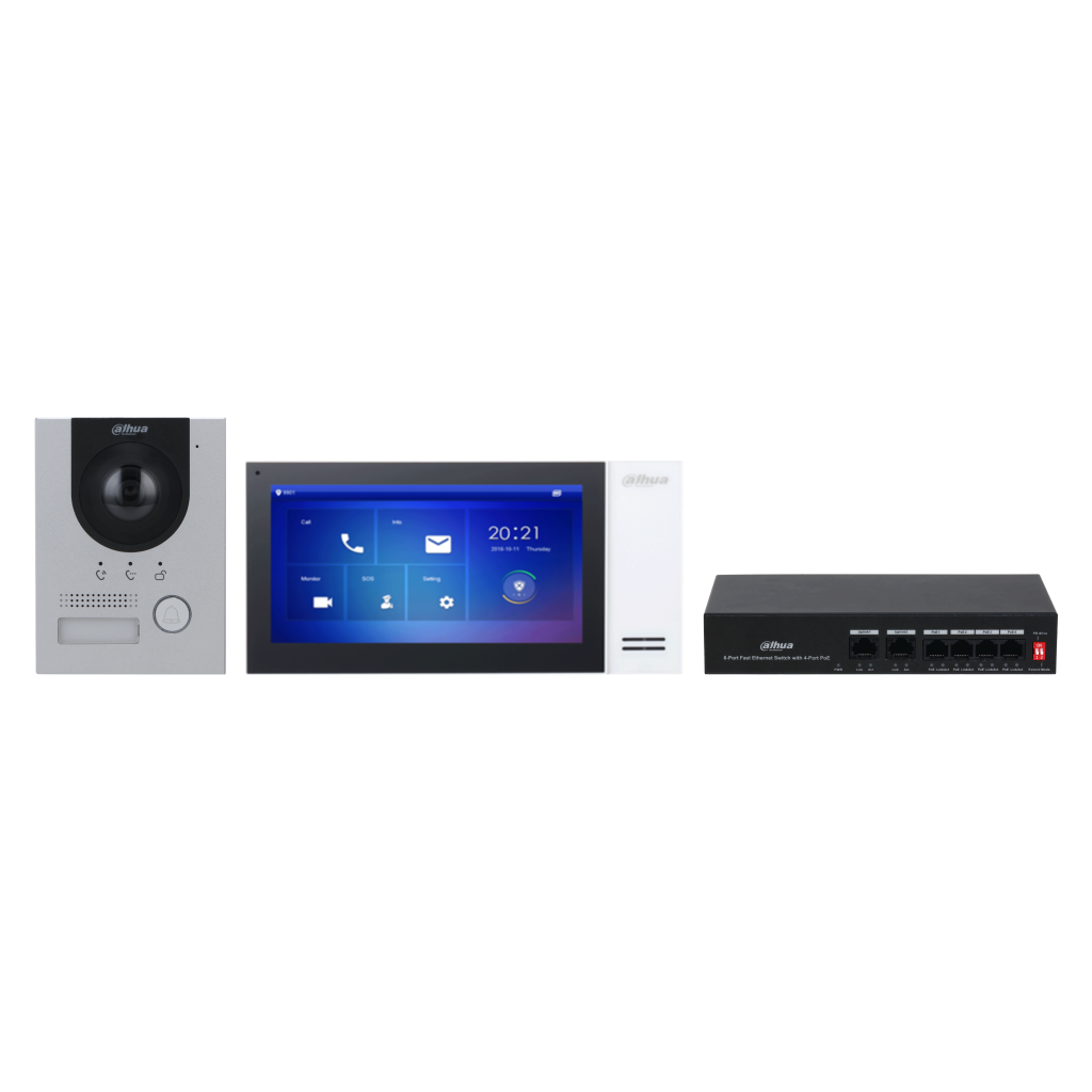 DAHUA KTP01(S) IP Villa Kit Yüzey Tipi Görüntülü İnterkom Kit