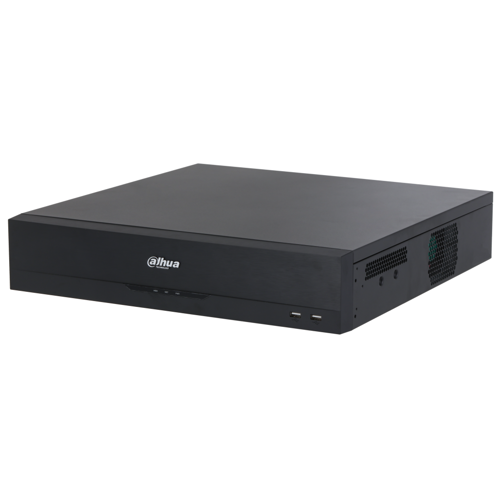 DAHUA NVR5864-EI2, 64Kanal, 32Mpix, H265+, 8 HDD Desteği, 1080P Kayıt, 448Mbps Bant Genişliği, 2 Port GigaBit Lan, RAID 0/15/6/10, NVR