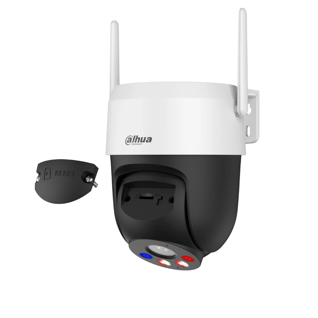 DAHUA P5AS-PV, 5Mpix, 4mm Lens, H265, Dual Smart Light, IP66, Wifi, Dahili Mikrofon, PT Speed Dome IP Kamera