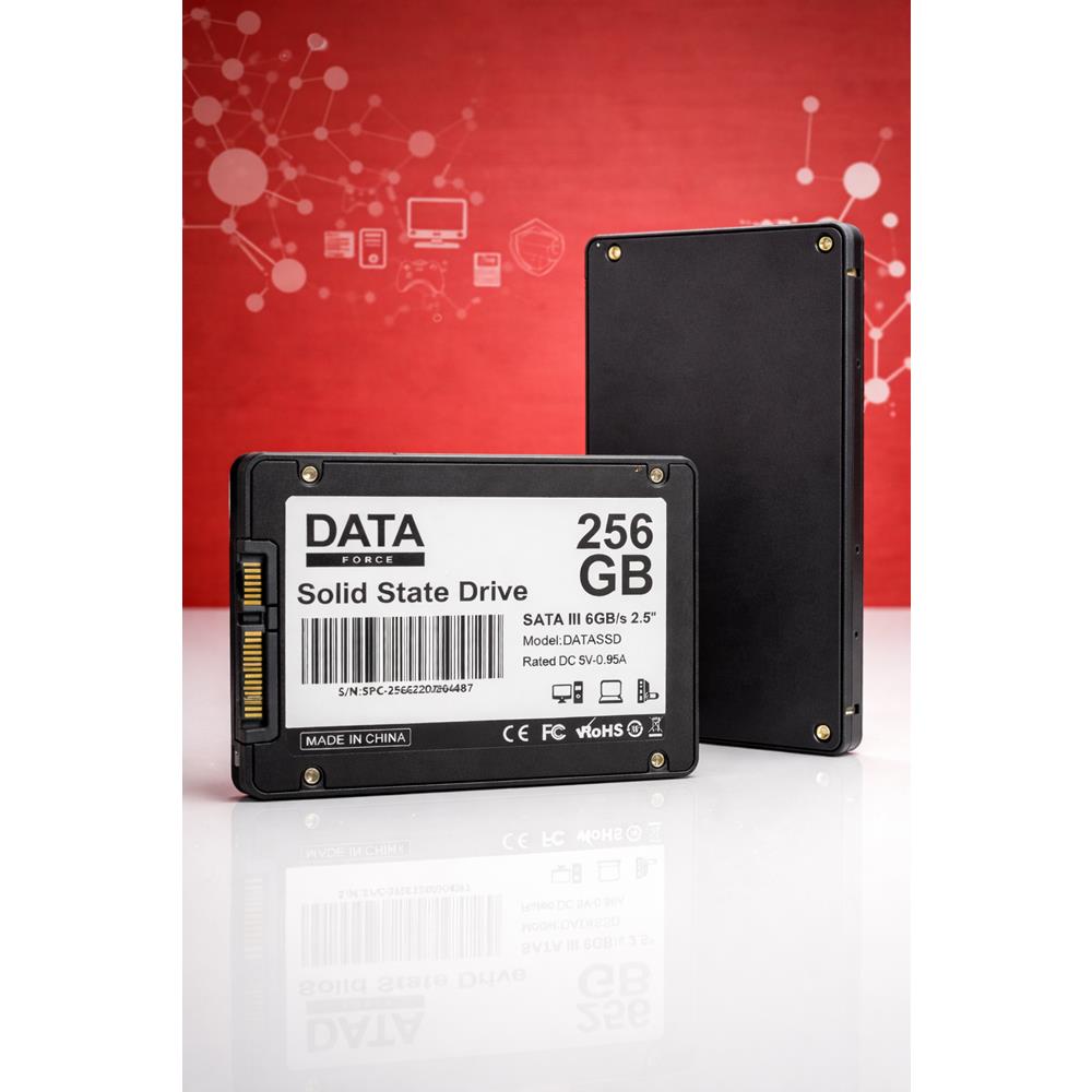 DATAFORCE 256GB SATA3 SSD HARDDİSK