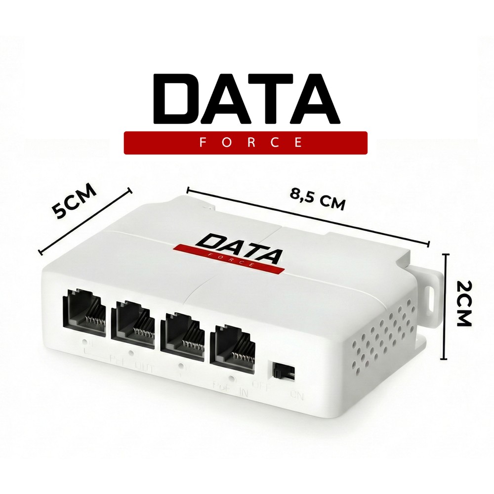 DATAFORCE 3+1 10/100 POE EXTENDER