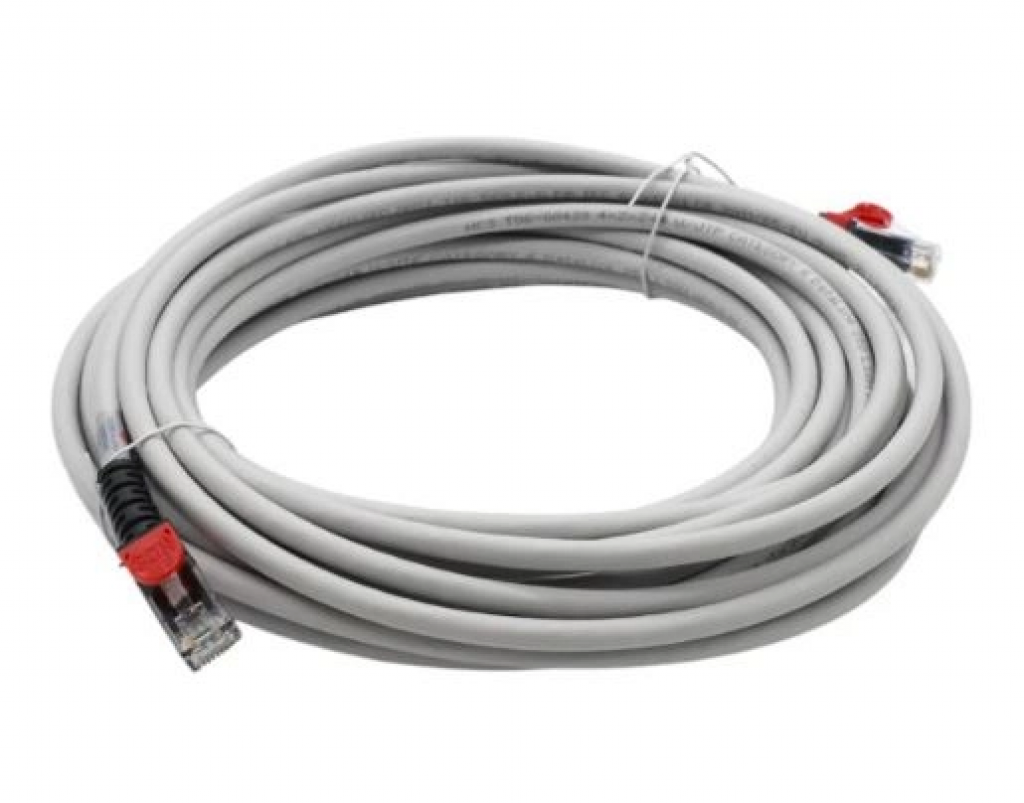 DataLink 4x2x24# U/UTP CAT 6 LS0H Patch Cord Gri 15 Metre