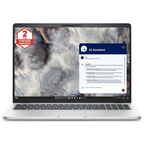 DELL PRO 16 PLUS PB16250-U5120U165U ULTRA 5 120U 16GB 512GB SSD 16 Ubu Taşınabilir Bilgisayar