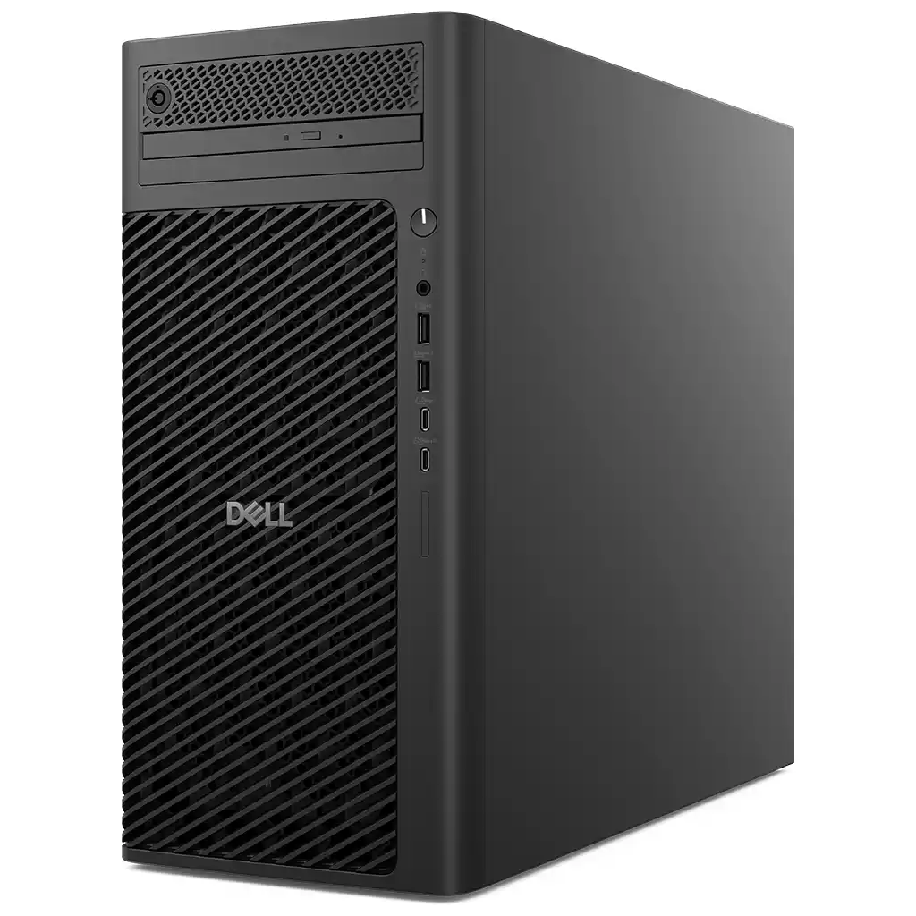 DELL Pro Max Tower T2, FCT2250-7, Ultra 7 265K, 32Gb DDR5 Ram, 1Tb SSD, 16Gb NVidia RTX 2000 ADA Ekran Kartı, Windows11 Pro, Tower İş İstasyonu