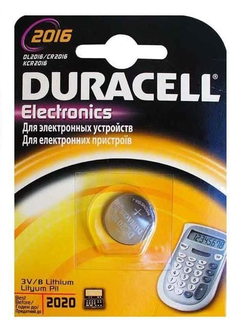 Duracell Cr 2016 Lityum Pil 3 Volt