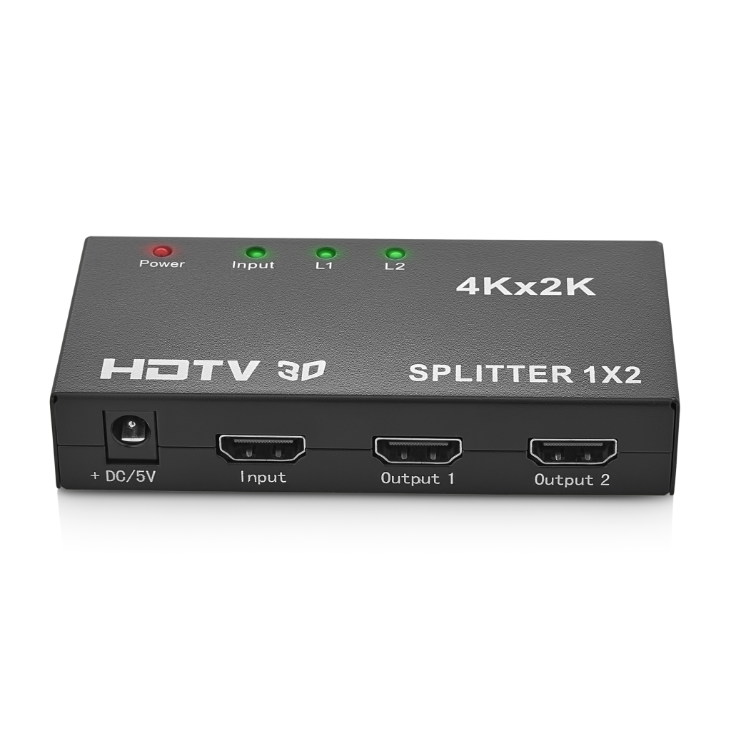 ENKADO EKD-HS12, HDMI Çoklayıcı, 1Giriş, 2Çıkış, (1PC-2Monitör)