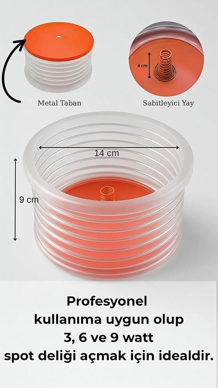 Ennalbur 14 cm Körüklü Toz Tutucu Vantuzlu