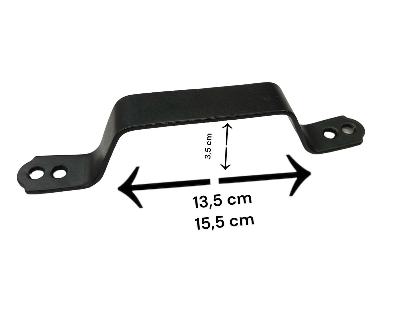 Ennalbur Demir Doğrama Kulp Siyah Kaplama