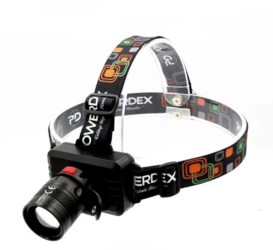 Ennalbur Powerdeks Pd7772 Şarjlı Led Kafa Feneri Zoomlu