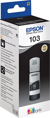 EPSON T00S14A 103 BLACK SIYAH ŞIŞE MUREKKEP