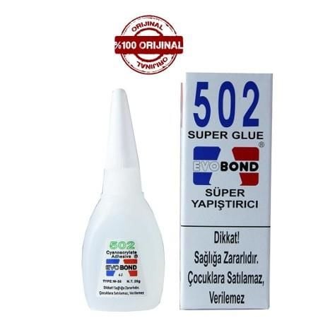 Evo Bond 502 Glue Süper Yapıştırıcı 20 Gr