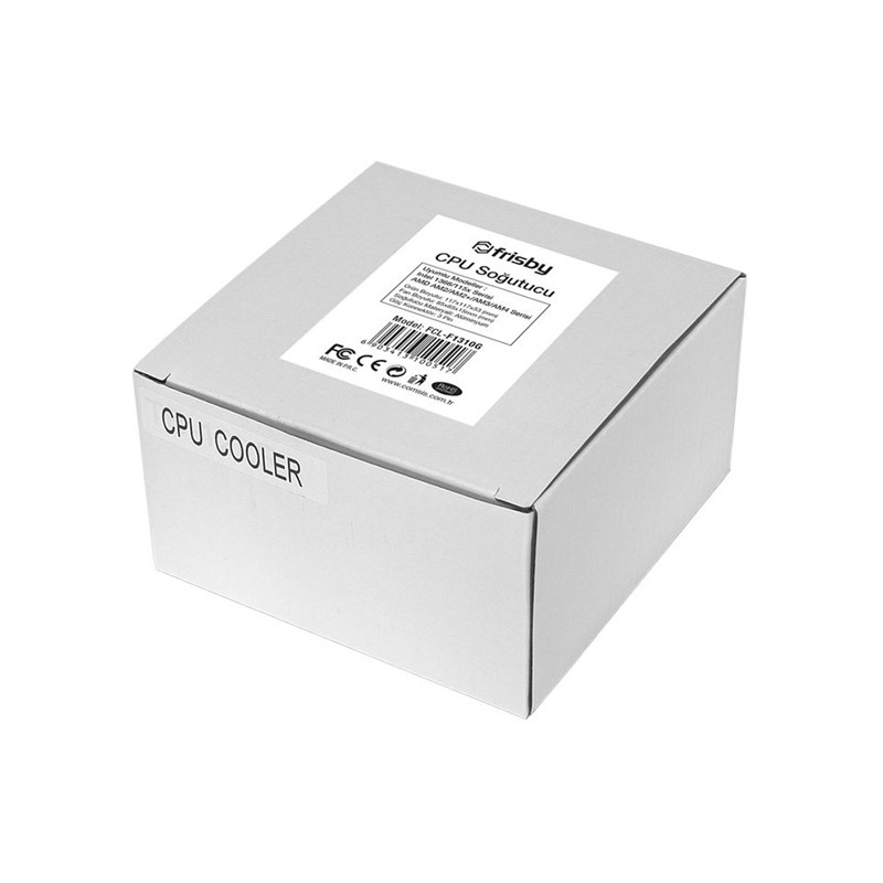 FRİSBY FCL-F1310G INTEL 1366/115x / AMD AM2/AM2+/AM3/AM4 CPU SOĞUTUCU