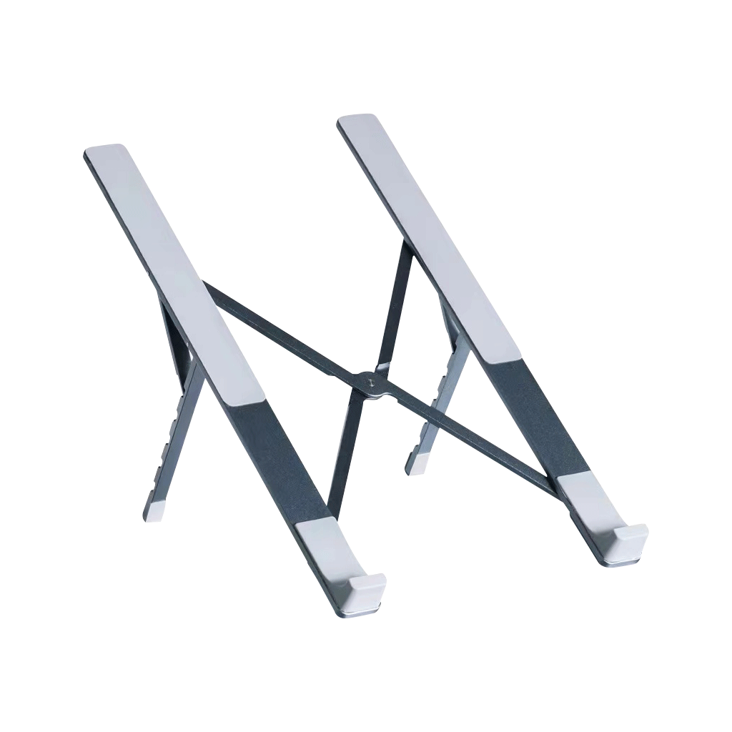 FRISBY FNC-5135ST, 10&amp;quot;-17.3&amp;quot; Taşınabilir, Katlanır, Notebook Standı, 5 Kademeli Ayarlanabilir Yükseklik, Alüminyum (Gri-Mavi)