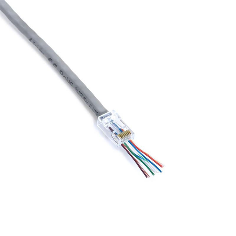 Frısby FnwRj4528N Cat6 Ezrj45 Yeni̇ Nesi̇l Utp Konnektör 100Lü Kutu
