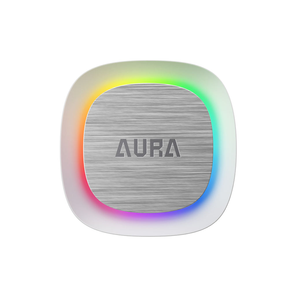 GAMDIAS AURA GL120 V2 WH, White Edition, 120mm, RGB, 1 Fanlı, CPU Sıvı Soğutma
