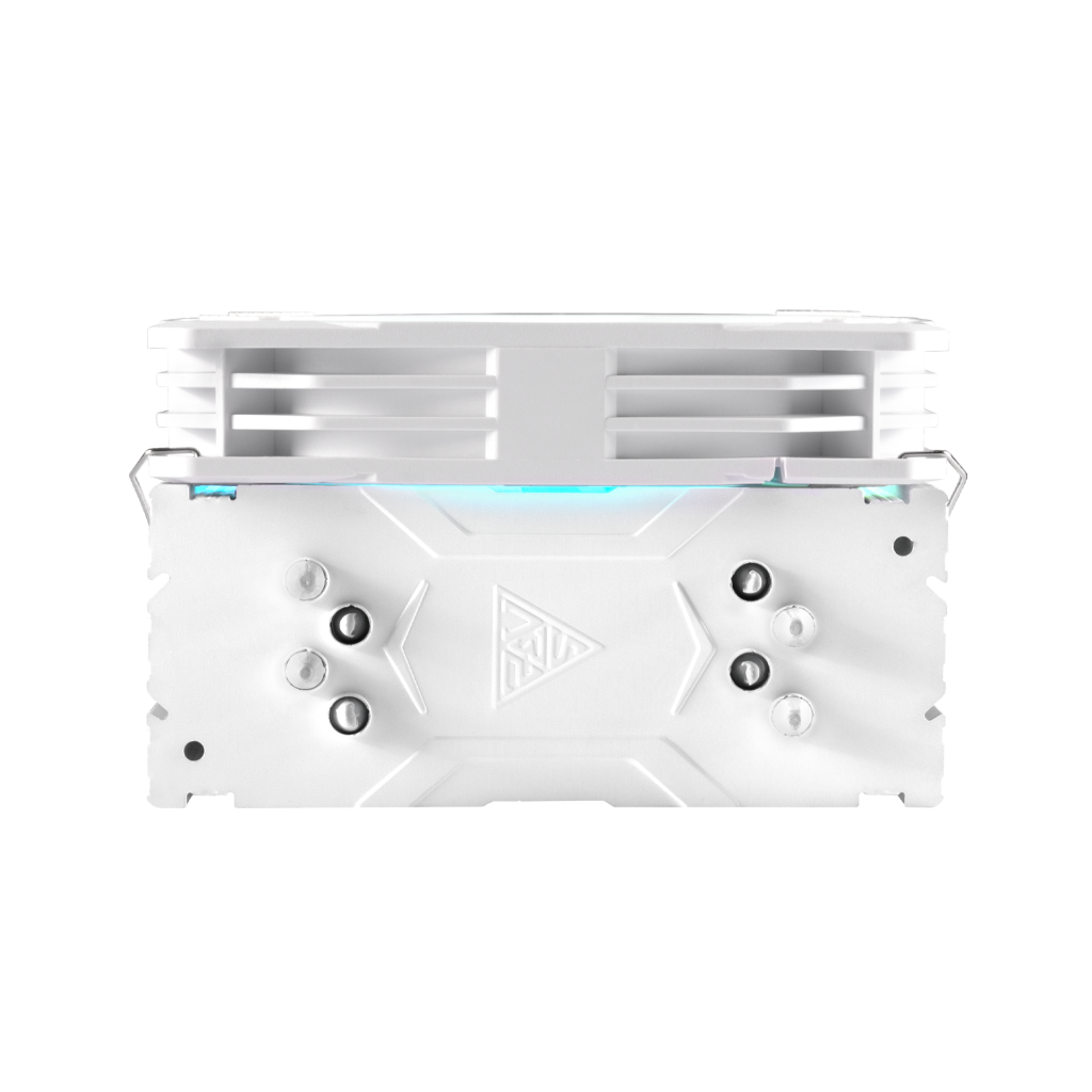 GAMDIAS BOREAS E1-410 WH, White Edition, 120mm, CPU Kule Tipi Hava Soğutma, Doğrudan Temas Teknolojisine Sahip 4 adet Gelişmiş Bakır Isı Borusu (AMD AM4-AM5 ve INTEL Tüm işlemciler ile uyumlu)