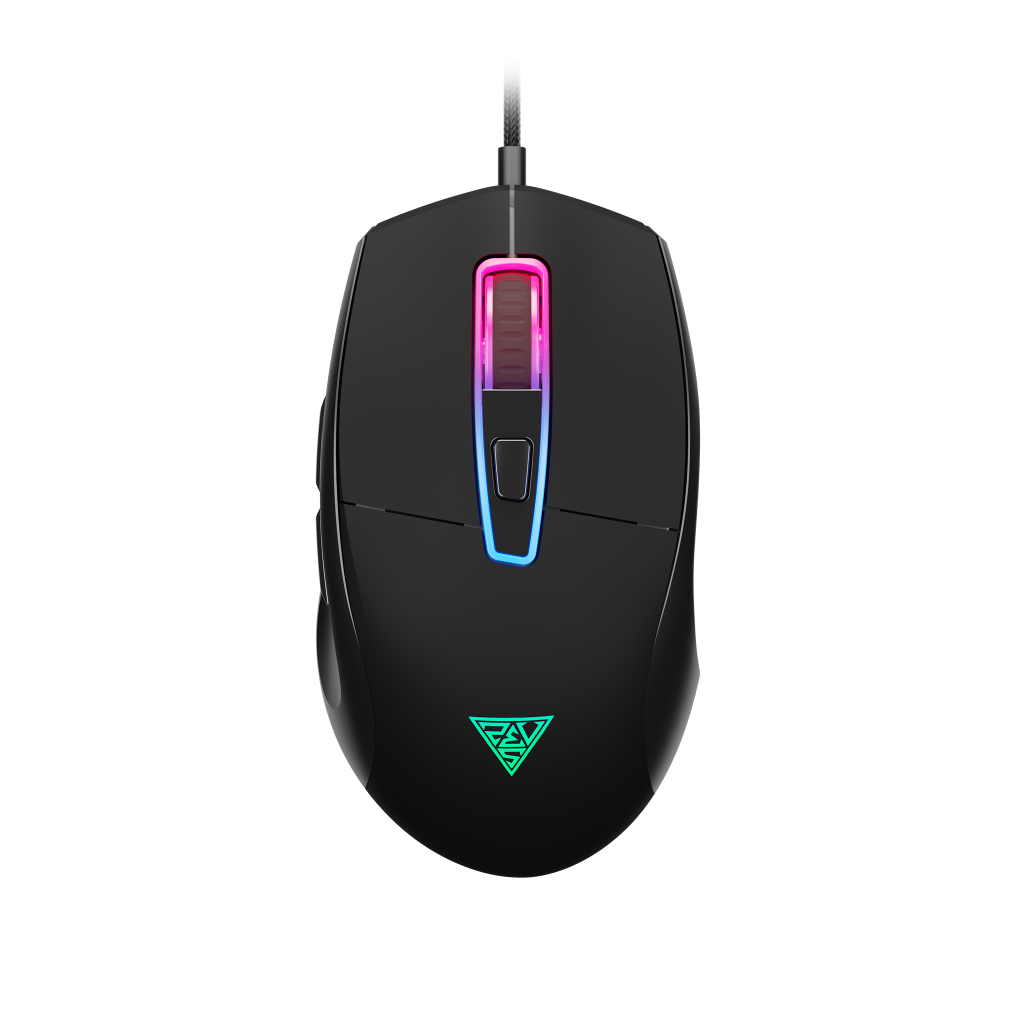 GAMDIAS ZEUS M5, RGB Aydınlatma, USB Kablolu, 7 Tuşlu, Gaming Mouse, 12.800 DPI, Siyah