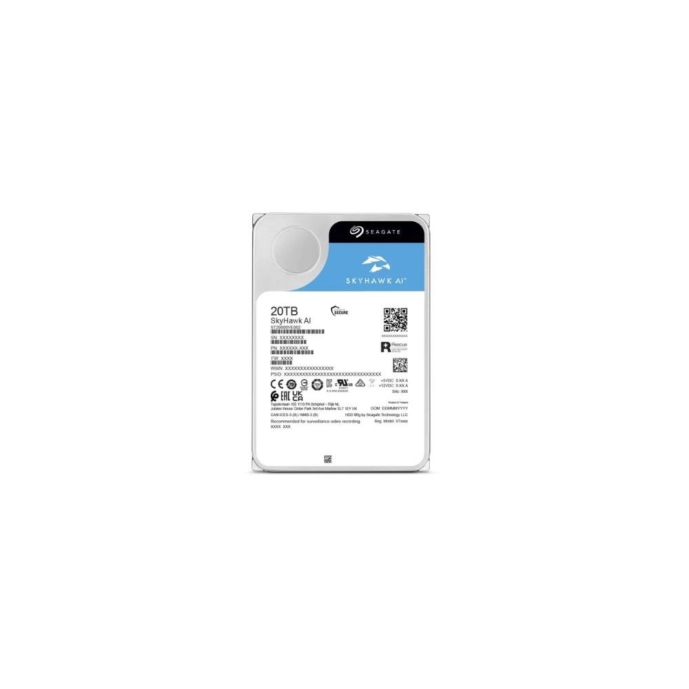 GV HD SEAGATE SKYHAWK AI 20TB 7200RPM 256MB SATA3 ST20000VE003 7/24 HDD