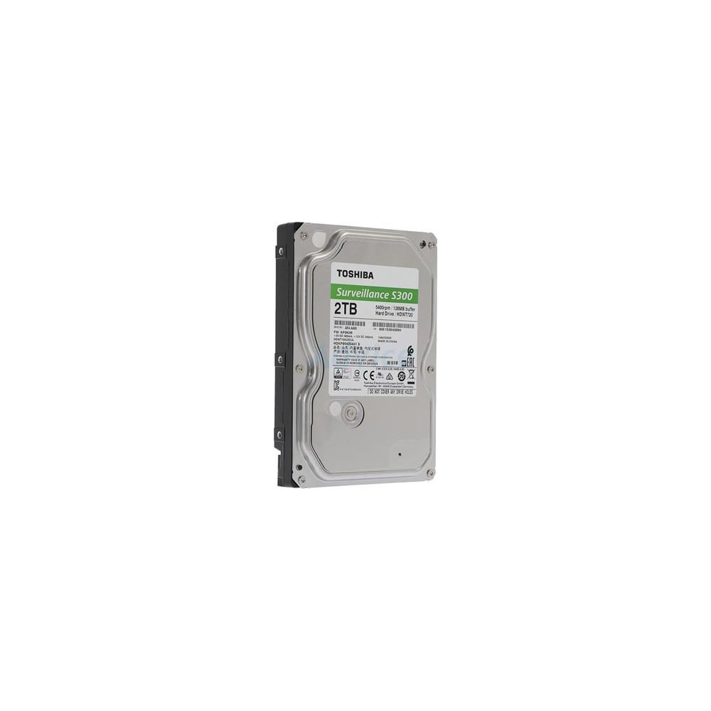 GV HD TOSHIBA S300 2TB 5400RPM 128MB SATA3 HDWT720UZSVA 7/24 HDD (DİSTRİBÜTÖR)