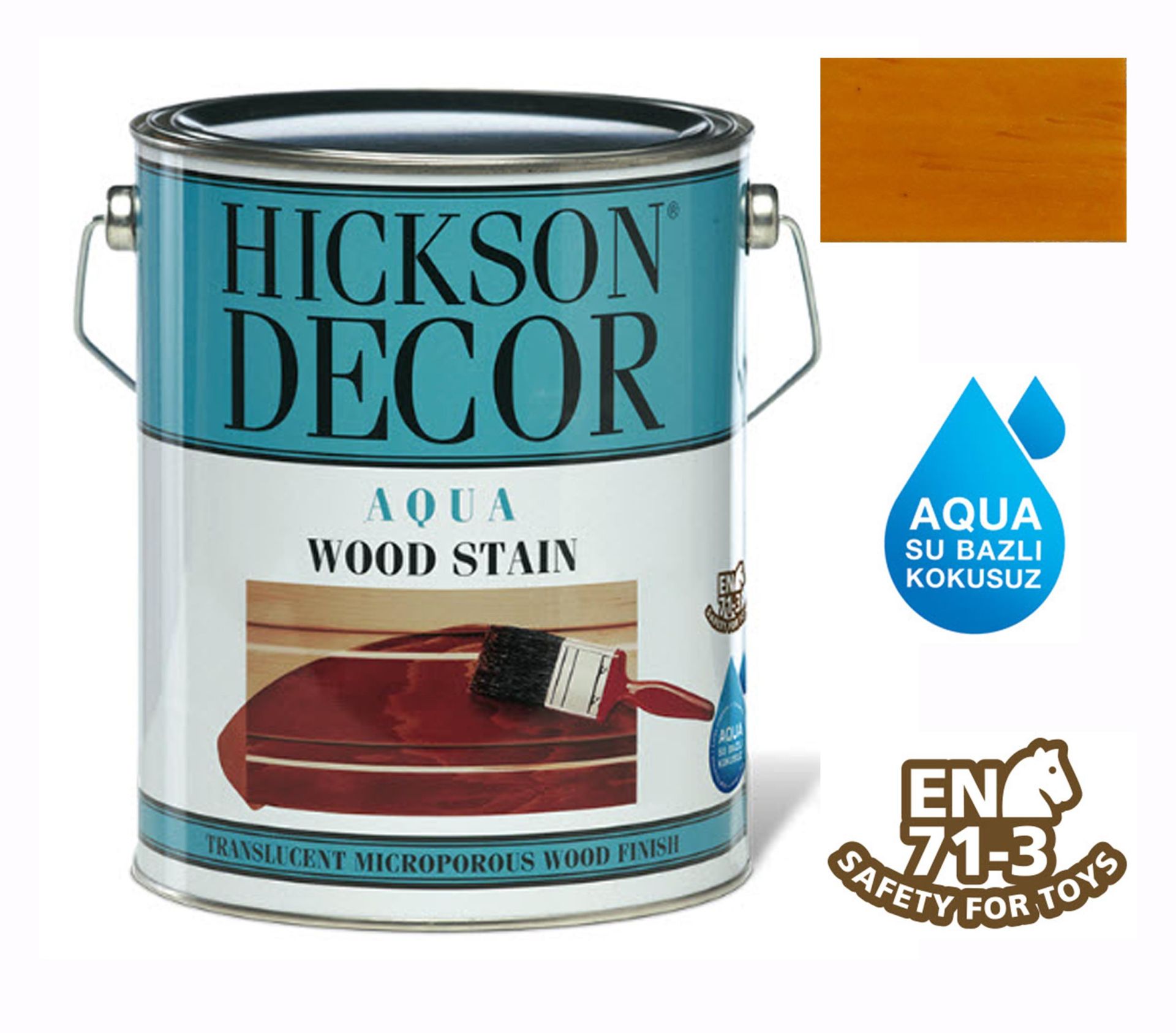 Hickson Decor Aqua Su Bazlı 2,5 Lt Natural