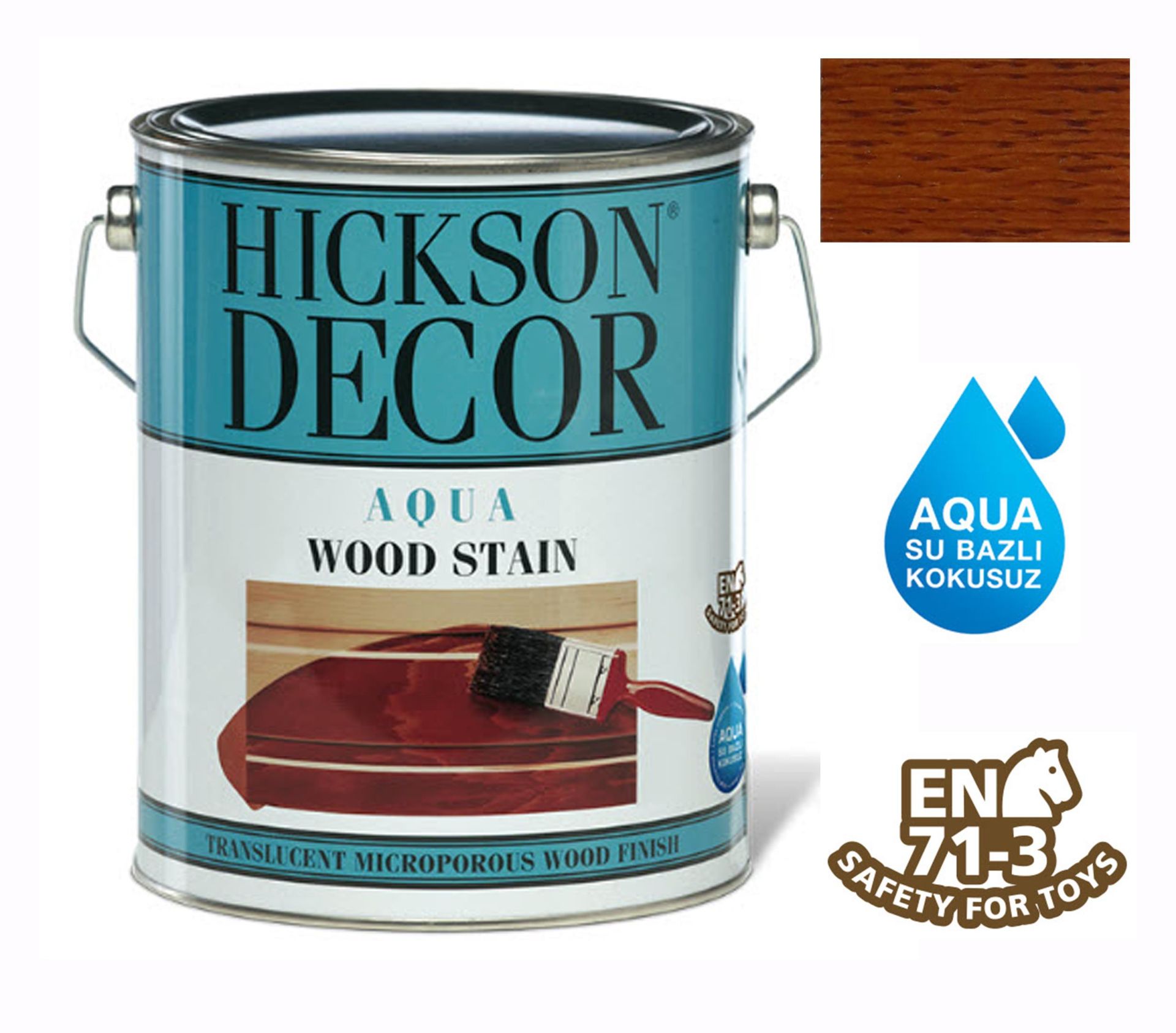 Hickson Decor Aqua Su Bazlı 2,5 Lt Tanatane Brown