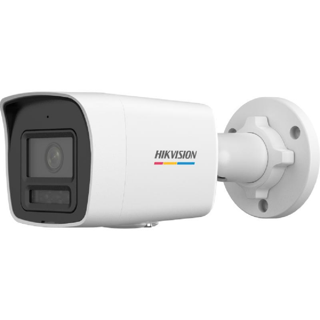 HIKVISION DS-2CD1027G2H-LIUF 2Mpix, 4mm Lens, H265+, 30Mt Gece Görüşü,Color Vu Lite, Smart Hybrid Light, Full Time Color, Dahili Mikrofon, Metal Kasa Bullet IP Kamera