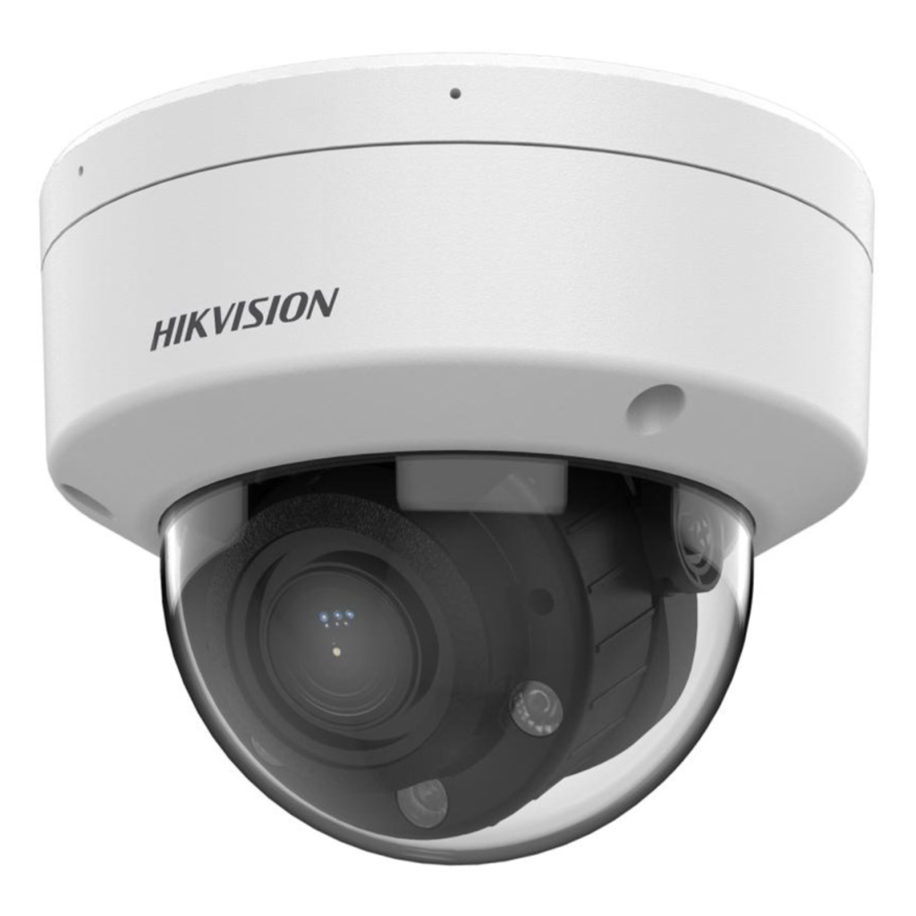 HIKVISION DS-2CD1743G2-LIZSU 4Mpix, 2,8-12mm Motorized Lens, Dual Light, Dahili Mikrofon, H265+, 30Mt Gece Görüşü, SD Kart, PoE, Dome IP Kamera