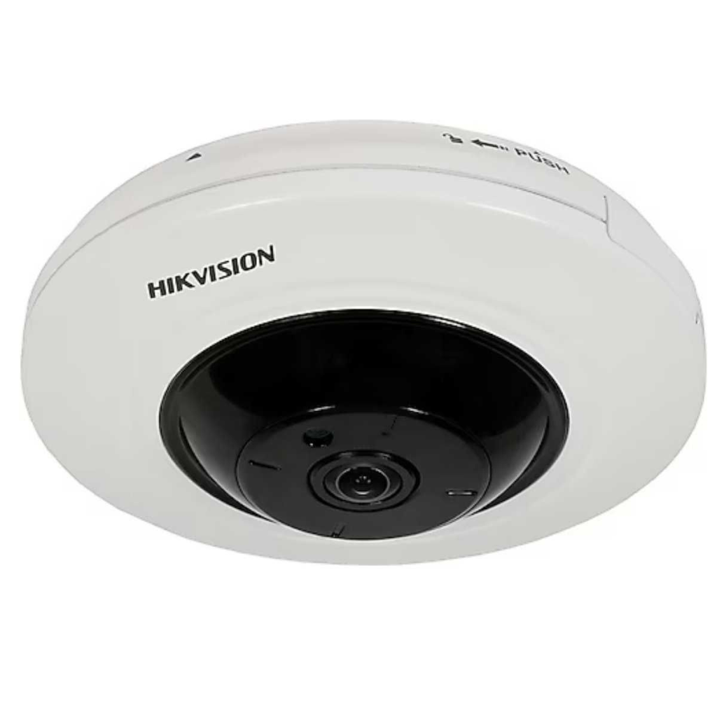 HIKVISION DS-2CD2955G0-ISU 5Mpix, 1,05mm Lens H265+, 8Mt Gece Görüşü, SD Kart, FishEye IP Kamera