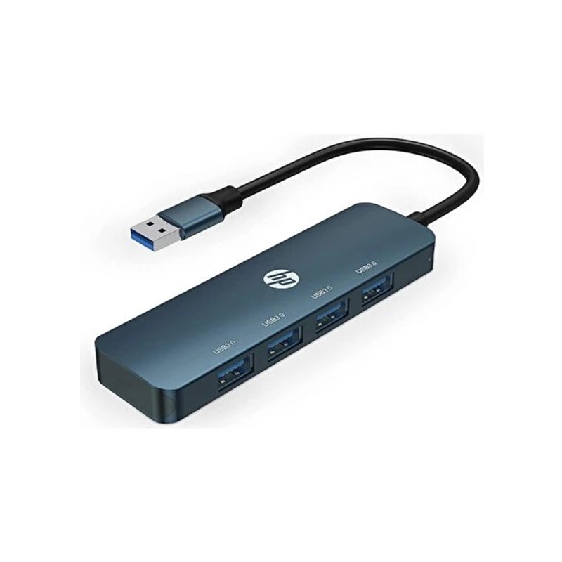 Hp DhcCt100 4 Port Usb 3.0 Usb Çoklayıcı Hub Si̇yah