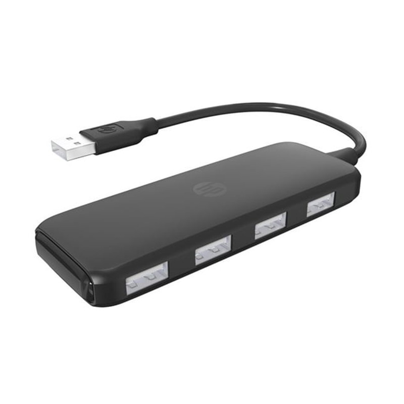 Hp DhcCt110C 4 Port Usb 2.0 Usb Çoklayıcı Hub Si̇yah