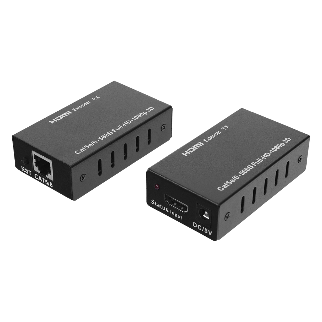 HYTECH HY-HDEX62, HDMI Exterder, Cat6 Kablo Üzerinde 60Metre Görüntü Aktarıcı.