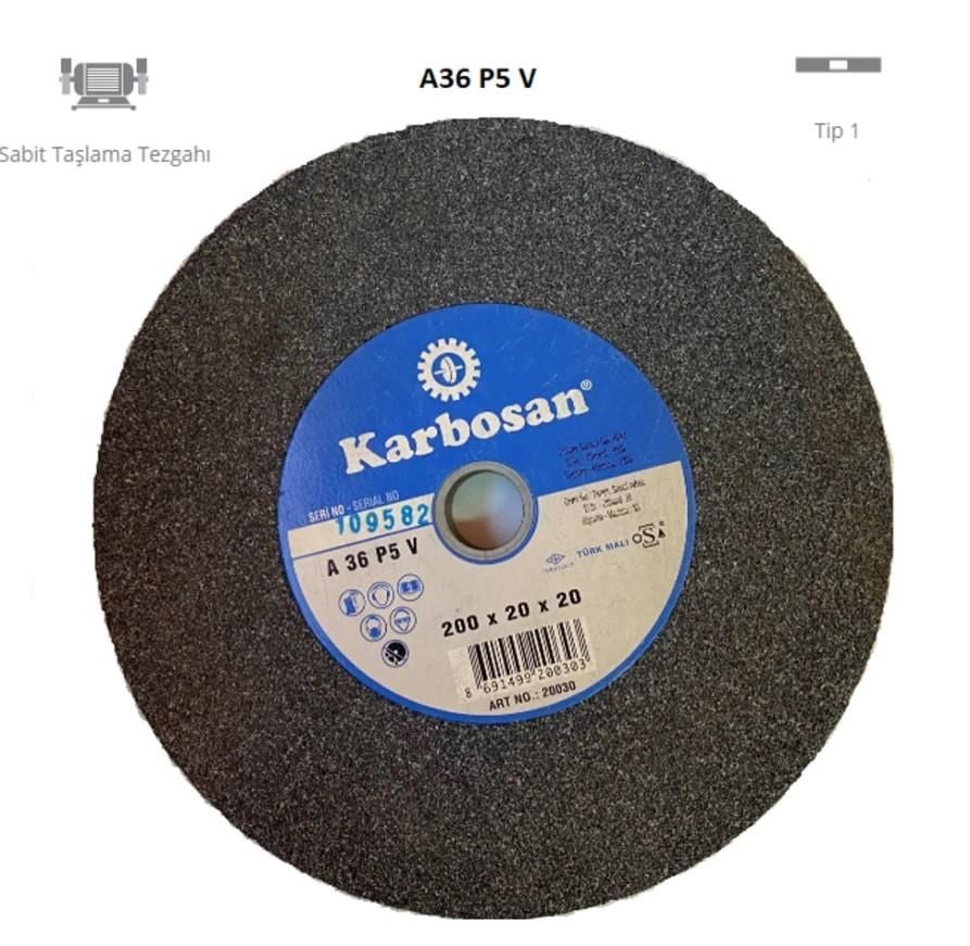 Karbosan 200X20X20 36 Kum Nk Taşlama Taşı