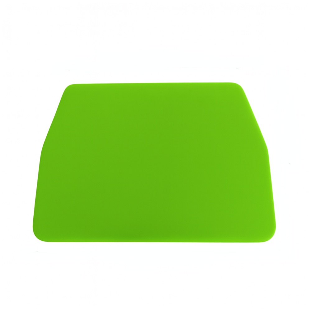 Kare Ragle PPF/TPH Cam Filmi Çekme Uygulama Aparatı Teflonlu 10x7cm Yeşil