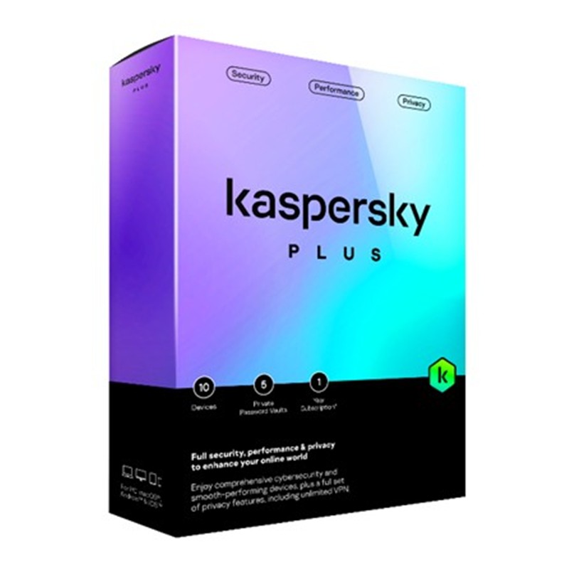 Kaspersky Plus Elektronık Lısans 3 Kullanıcı 1 Yıl
