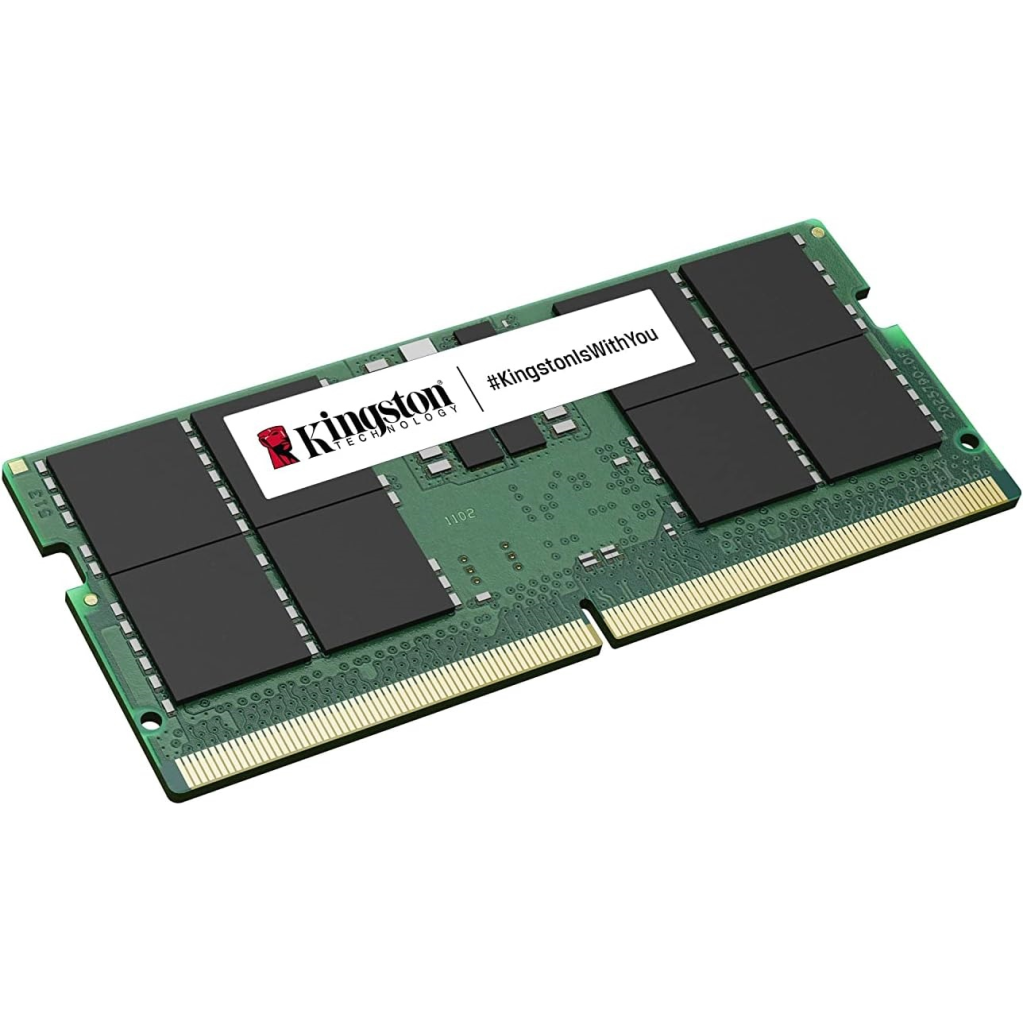KINGSTON KVR56S46BD8/32, 32Gb, 5600Mhz, DDR5, Sodimm Notebook RAM, 1,1V, CL46