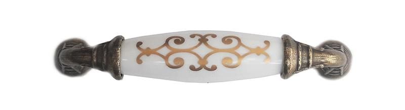 Klasik Silindir Kulp Bakır 96 Mm