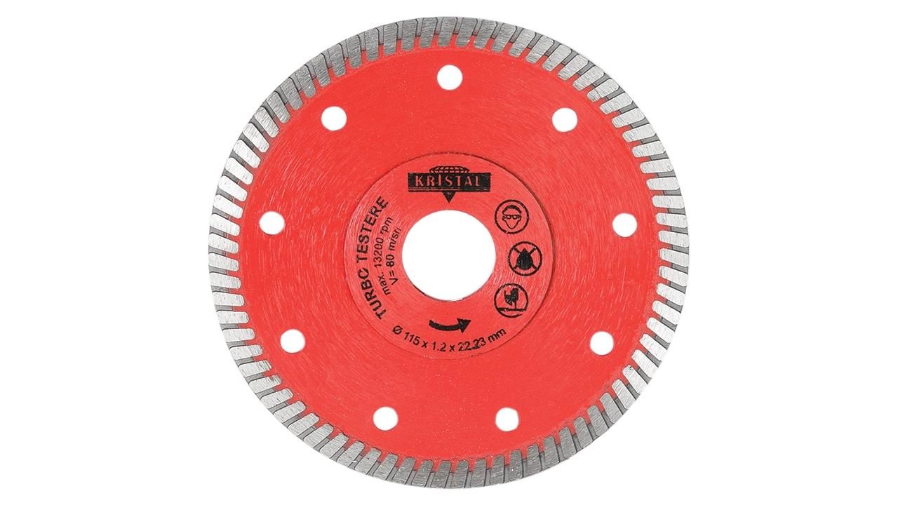 Kristal Turbo Elmas Testere 115 mm