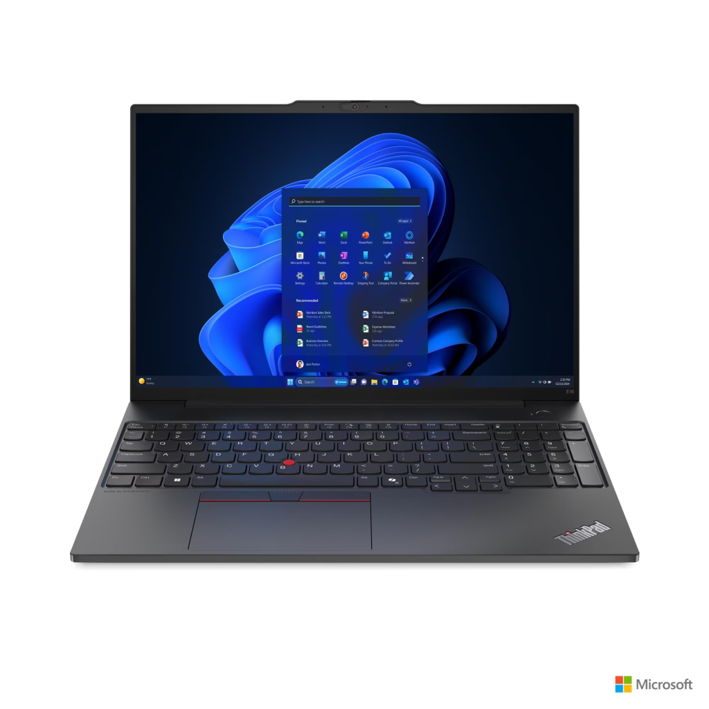 LENOVO 21MA008XTX, ThinkPad E16 Gen2, Ultra 7 155H, 16&amp;quot; WUXGA, 16Gb Ram, 512Gb SSD, Paylaşımlı Ekran Kartı, Free DOS, Kurumsal Notebook