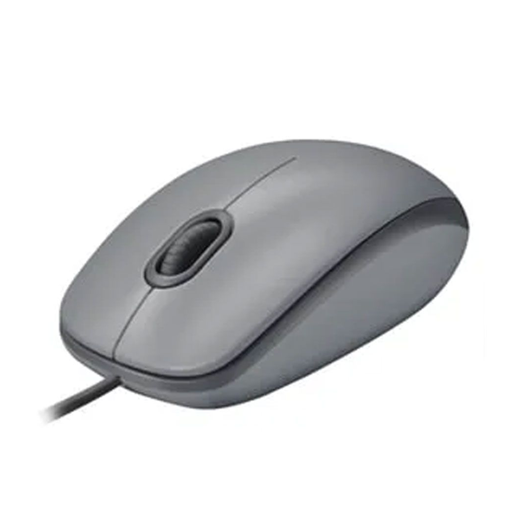 LOGITECH 910-006760, M110 Gri, USB Kablolu, 1000dpi, Optik, 3 Tuşlu, Sessiz Mouse