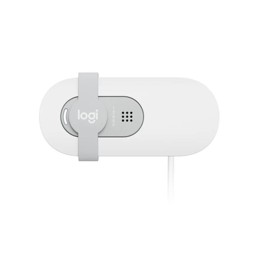 LOGITECH 960-001617, BRIO 100 WCM V-U0072, Full HD, Dahili Mikrofonlu, Beyaz Webcam