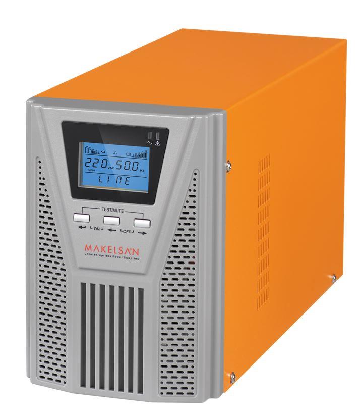 Makelsan Powerpack Se 1Kva 1F/1F (2X7Ah) 4/8Dk Onlıne Ups