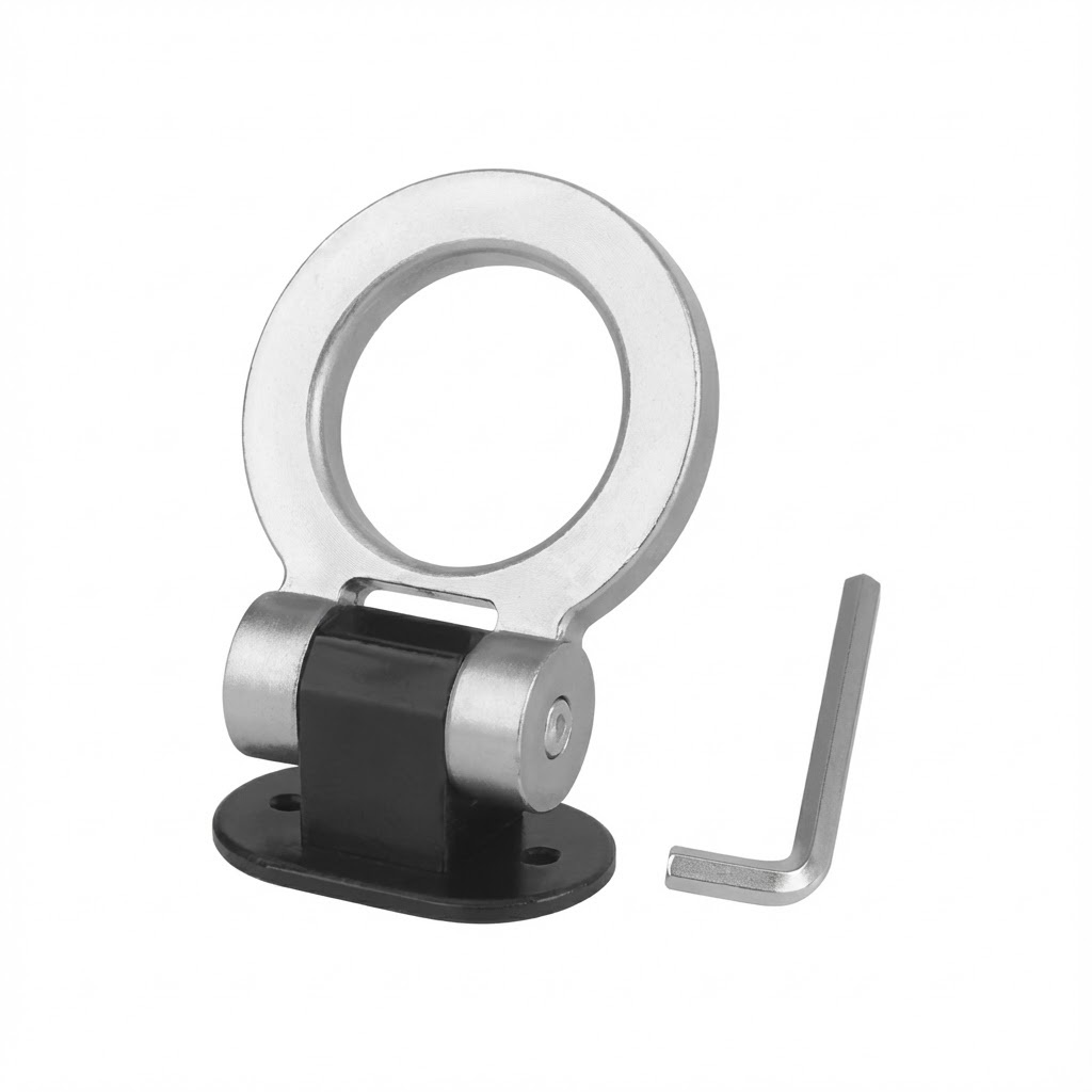 Metal Çeki Demiri Kancası Gri