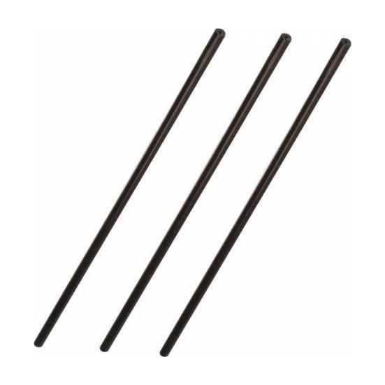 Mum Sıcak Silikon Siyah 6,2 mm 30 Cm 3 Adet