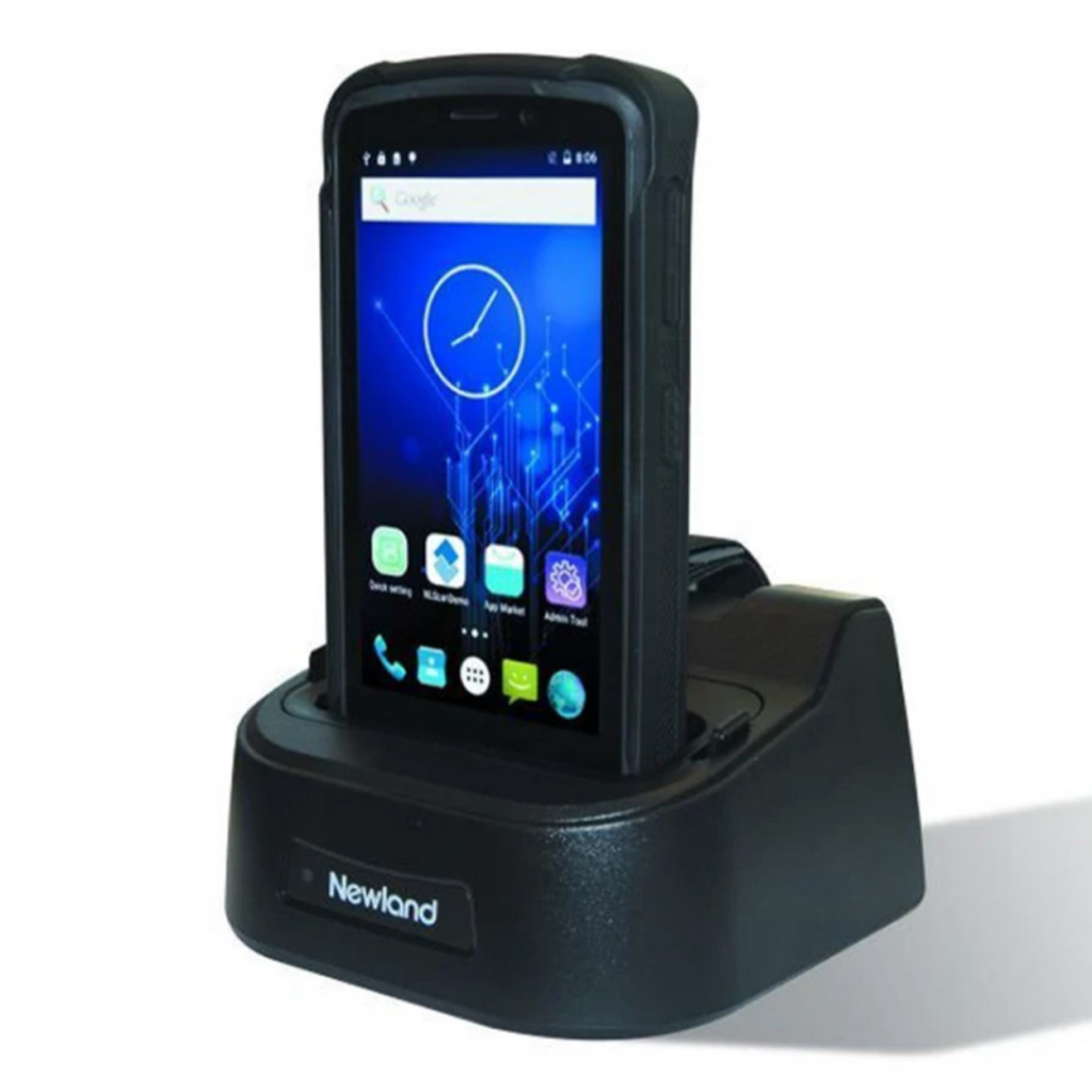 NEWLAND MT90-W4-CM30-DO, Android 13, WiFi, Bluetooth, 3 GB RAM, 32 GB ROM, 2D Karekod, 5&amp;quot; Dokunmatik Ekran, Kılıf+Cradle, El Terminali
